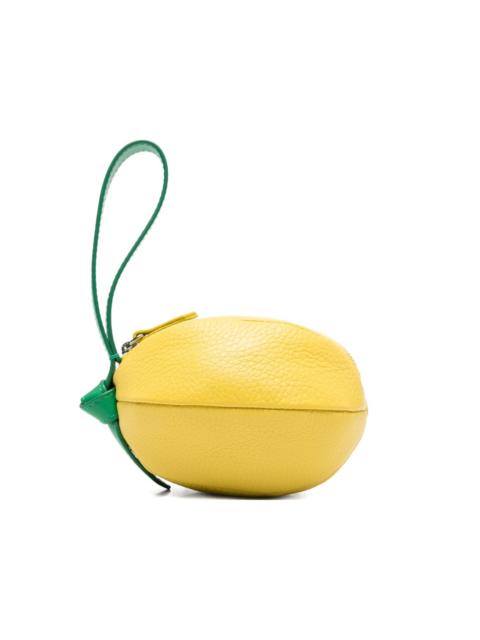 lemon-design mini clutch bag