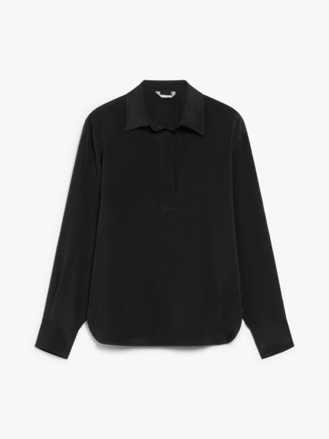 ZANZERO Silk crêpe de Chine shirt