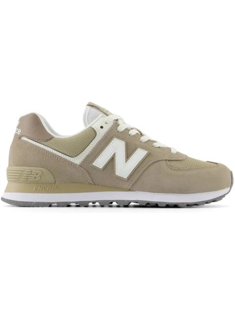 New Balance 574 Light Mushroom Stoneware White