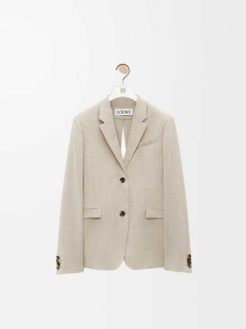 Tailored jacket in wool