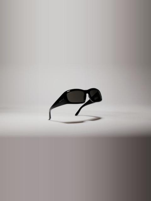 Rectangular frame sunglasses