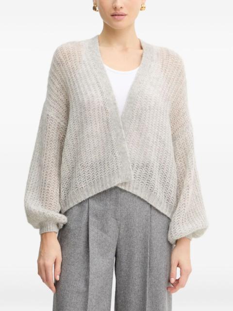 open-front cardigan