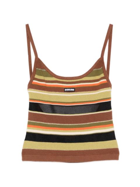 Tamrin striped tank top