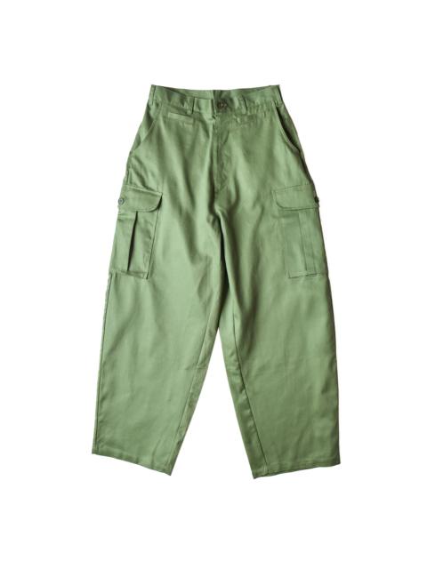 Sky High Farm Workwear Twill Cargo Pants Green