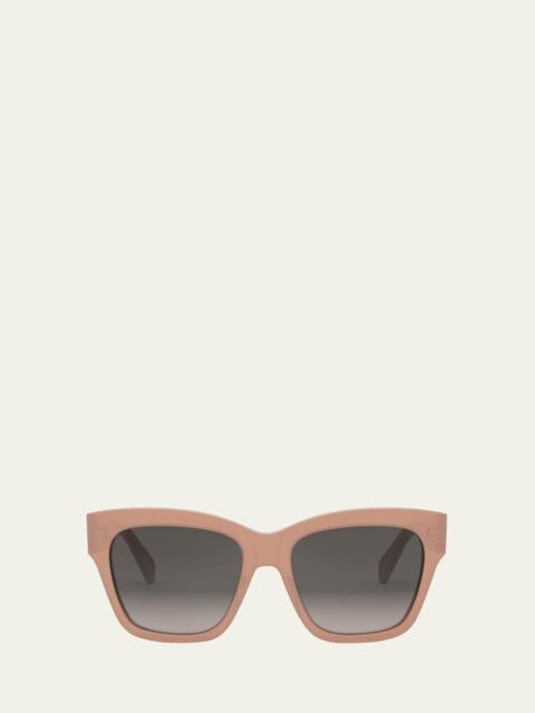 Triomphe Acetate Square Sunglasses