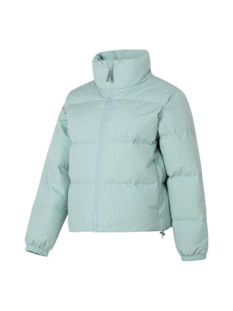 (WMNS) New Balance Classic Short Puffer Jacket 'Aqua' NPD4E152-MT