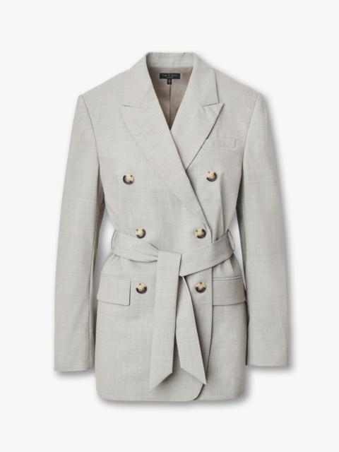 Virginia Italian Stretch Wool Blazer