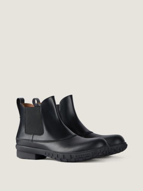 GIVENCHY ECHO CHELSEA BOOTS IN LEATHER