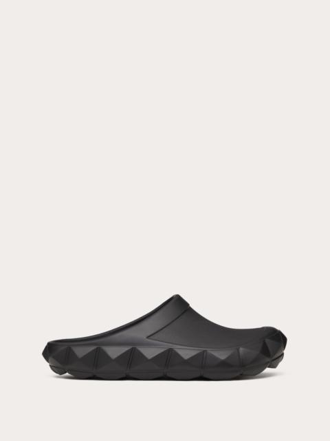 ROMAN STUD TURTLE RUBBER CLOG