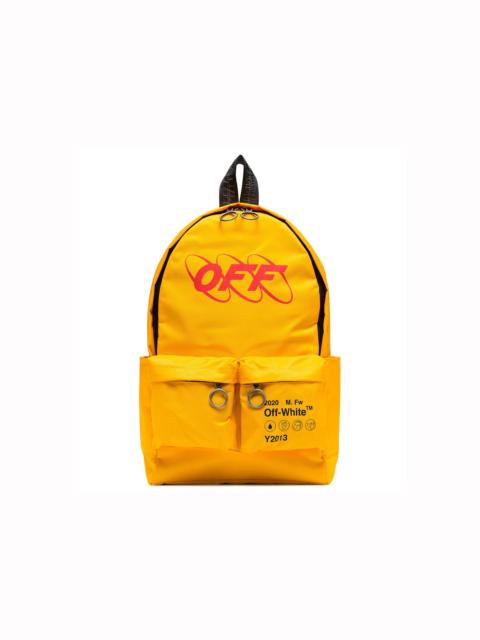 OFF-WHITE Industrial Y013 Backpack Yellow Red