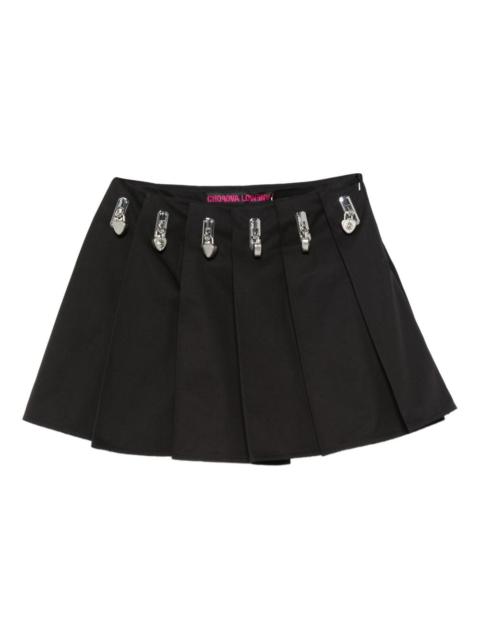 pleated skirt