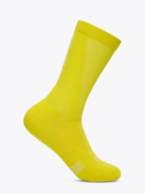 Race Day Crew Sock in Hoka Citrus