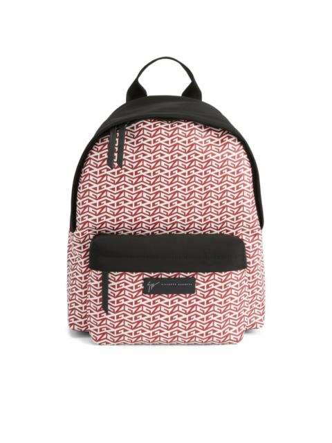 Bud logo-monogram backpack