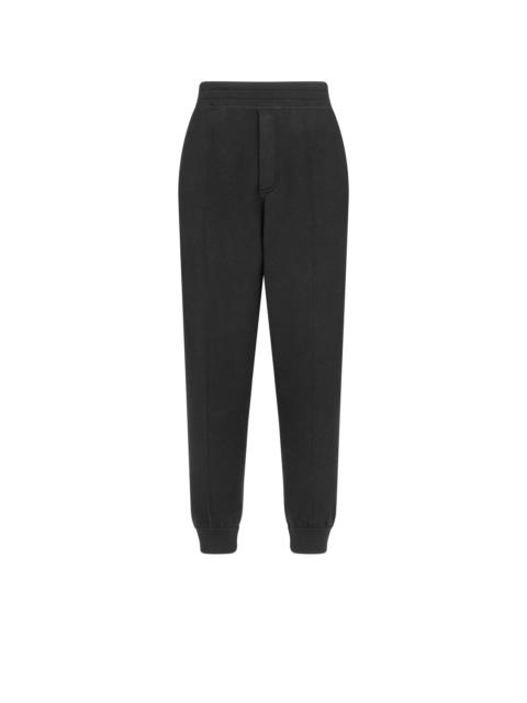 DOUBLE FACE WOOL JOGGERS