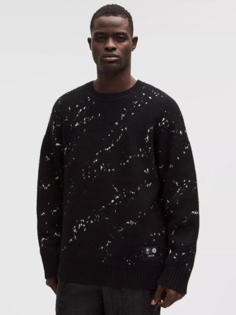 Team Canada Men's Alpaca-Blend Jacquard Sweater *COC Logo