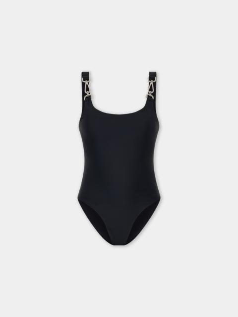 SWIMSUIT WITH HOOK DETAILS