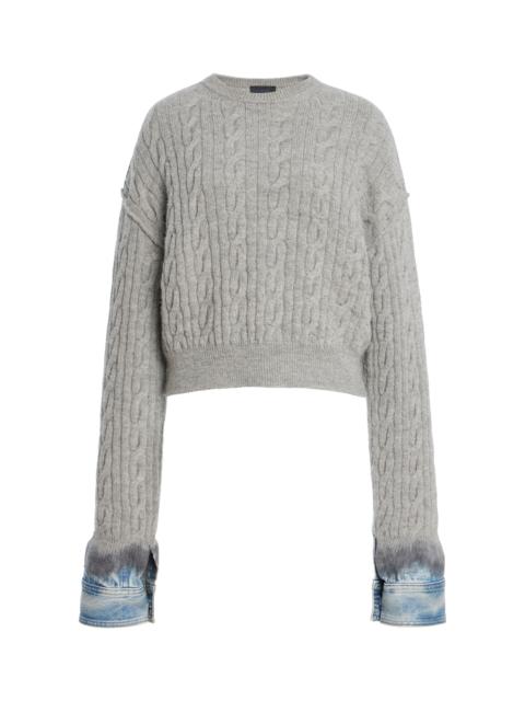 Karine Cotton Sweater grey