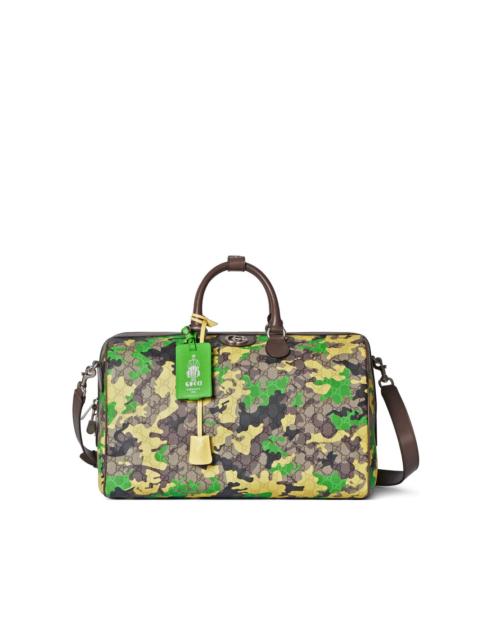 GG camouflage luggage