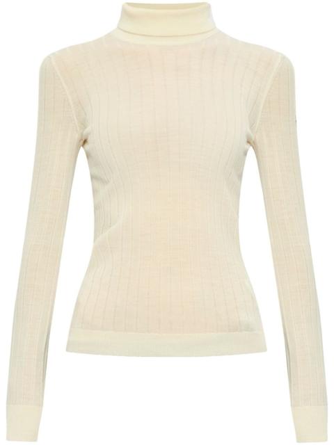 roll-neck wool-cashmere sweater