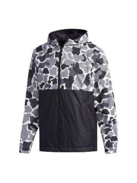 adidas originals GRAPHICS REVERSIBLE WINDBREAKER Black DN8041