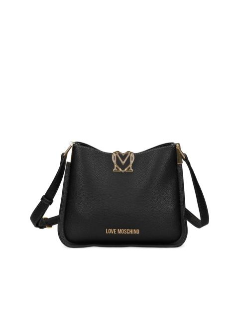 logo-plaque cross body bag