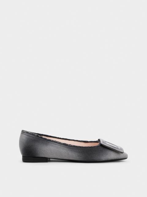 Gommettine Ballerinas in denim