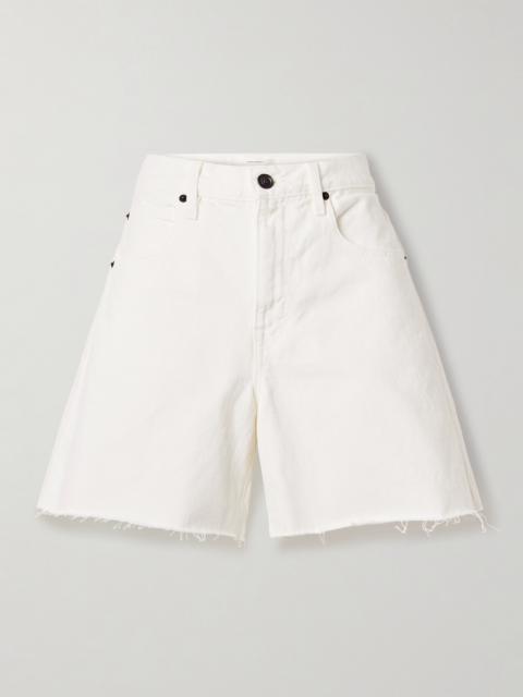 Sienna Frayed Denim Shorts