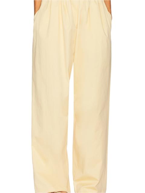 Cotton Twill Puff Pant