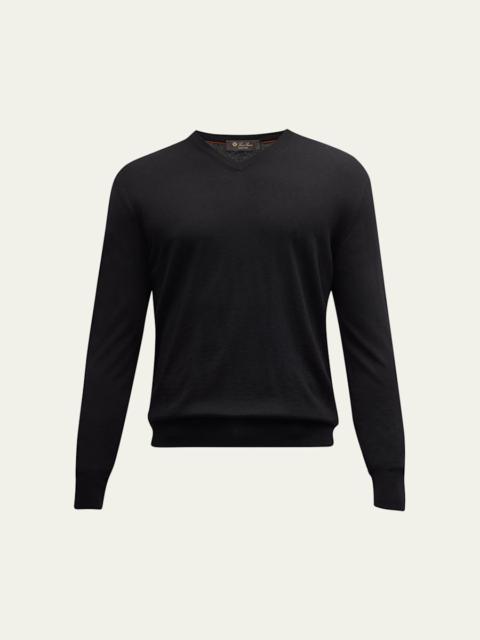 Men's Scollo Cashmere V-Neck Sweater
