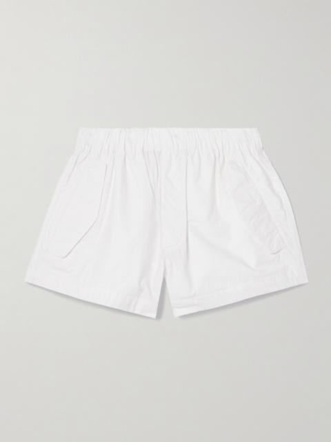 Beach Cotton-blend Shell Shorts