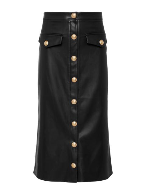 Milann Faux Leather Skirt