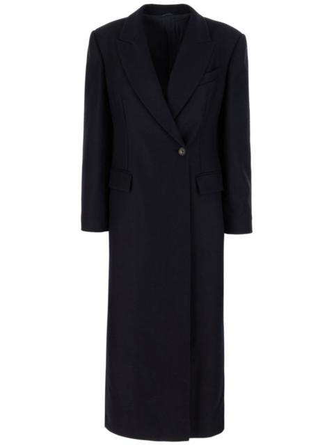 double-breasted coat