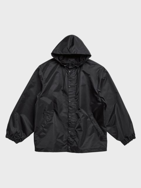 Men's Tape Type Short Windbreaker