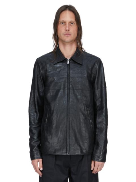 Black Temple Brad Leather Jacket