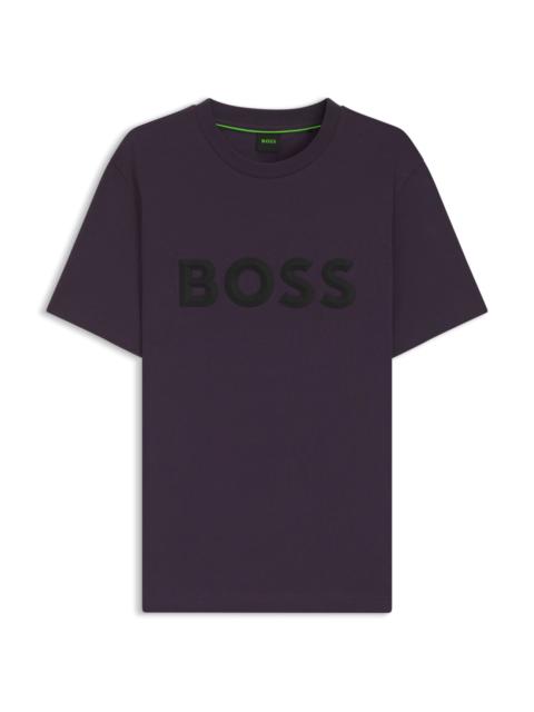 COTTON-JERSEY T-SHIRT WITH 3D LOGO