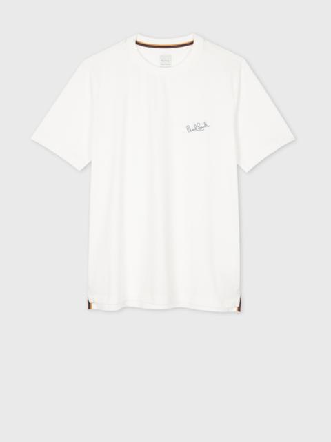 White 'Signature Logo' T-Shirt