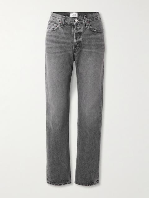 '90s Pinch Waist High-rise Straight-leg Organic Jeans