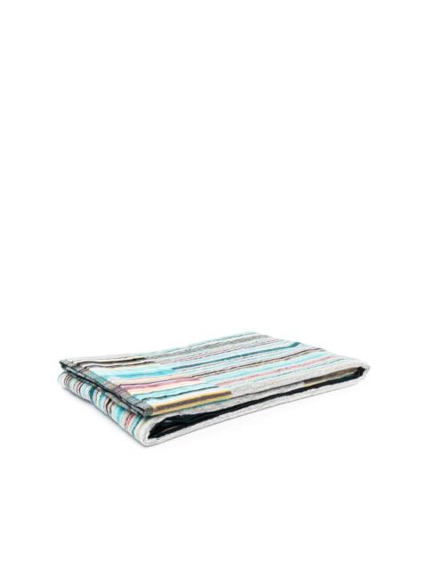 Jazz stripe-pattern towel