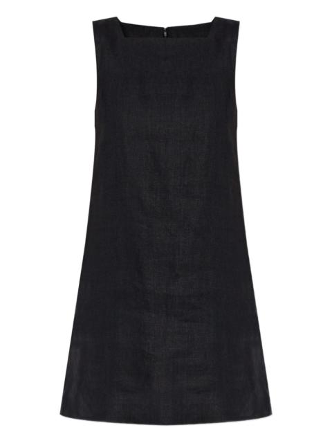 linen mini dress