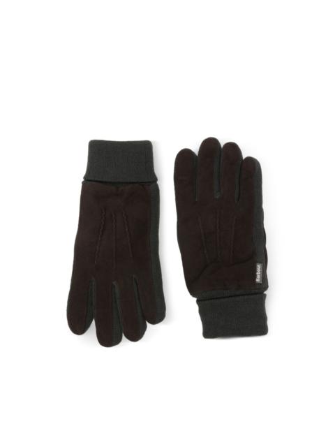 Magnus ribbed-cuff gloves