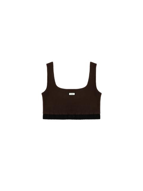 LOUNGE BRA REDWOOD