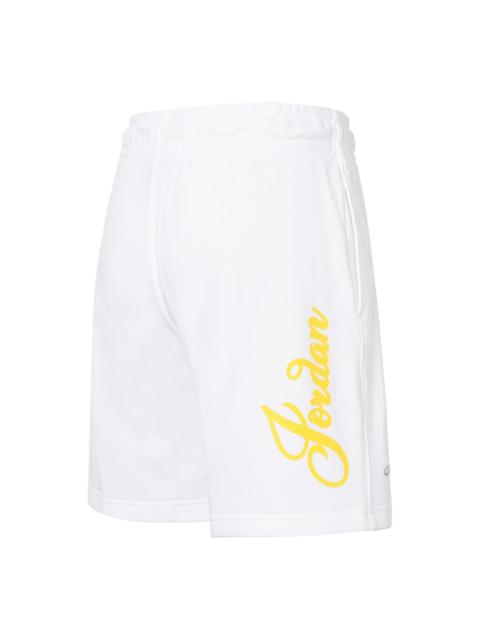 (WMNS) Air Jordan Brooklyn Fleece Shorts 'White' DZ3388-100