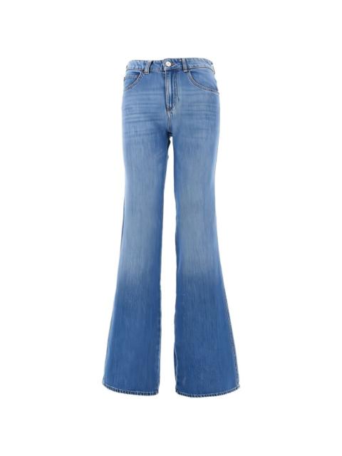 five-pocket flared jeans