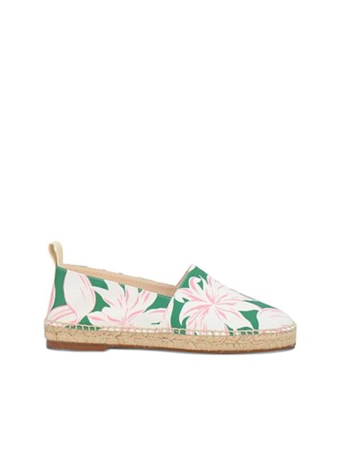 floral design espadrilles