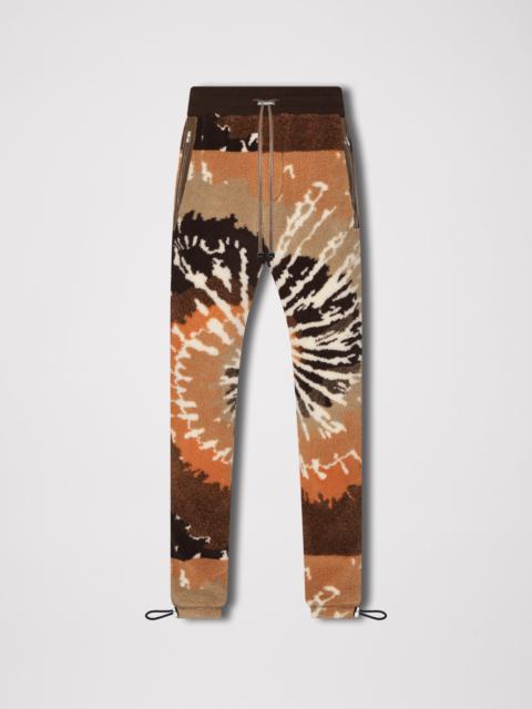TIE DYE POLAR FLEECE PANTS