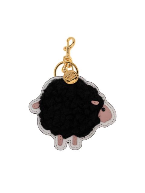 sheep charm keyring