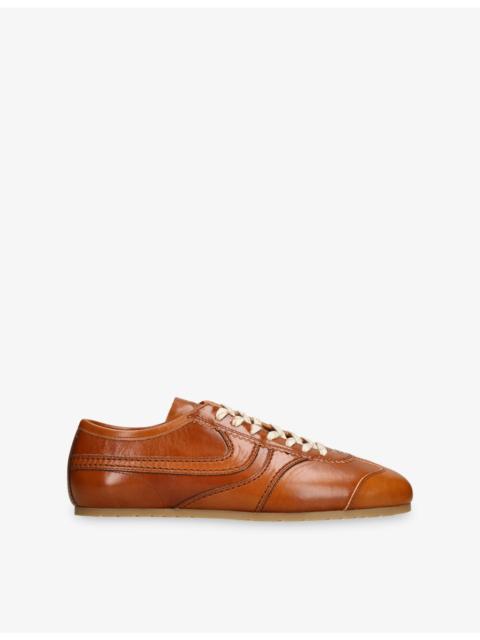 Dustin Leather Trainers