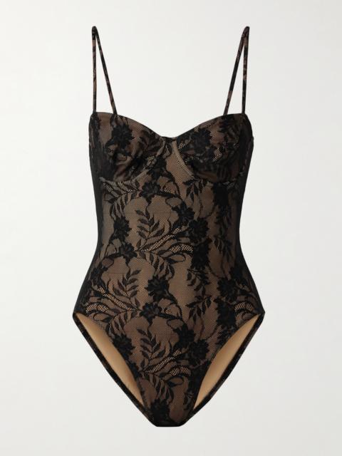 Mio Lace Underwired Bodysuit