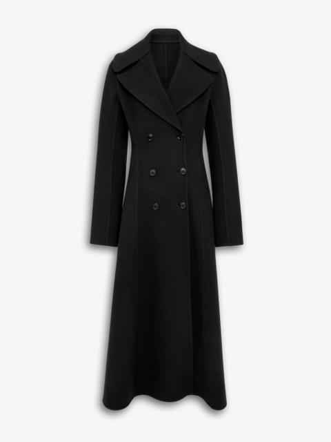 LONG COAT IN DOUBLE-FACED WOOL