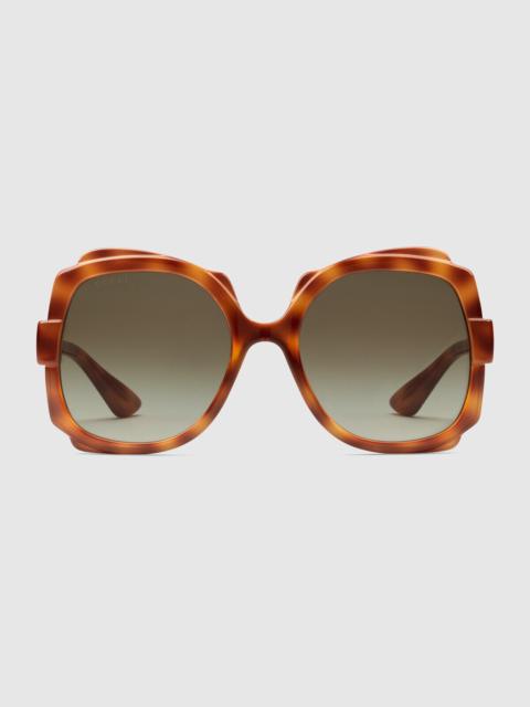 Square frame sunglasses